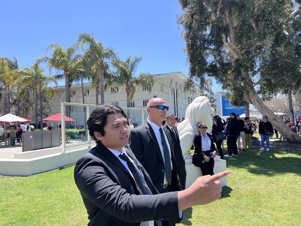 ESS detail providing coverage at outdoor public event